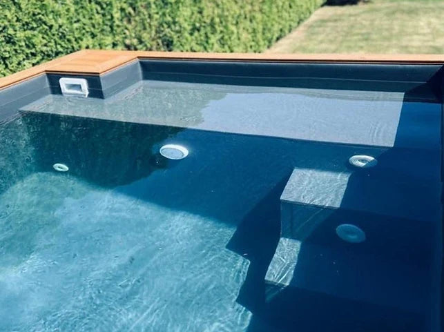 Spa em contentor 3,0m x 3,0m, hidromassagem, novo