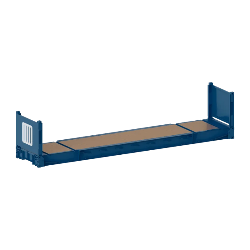 Novo contentor flat rack de 40 pés Novo