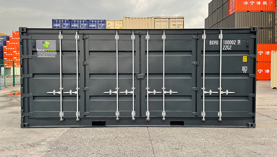 Contentor HC de 20 pés com portas laterais (Ref: COM-20-010)