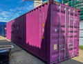 Contentor marítimo usado de 40 pés high-cube (Ref: COM-40-011)