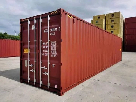 Contentor marítimo High Cube de 40 pés (Ref: COM-40-013)